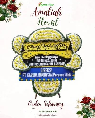 Papan Bunga Duka di Sucen